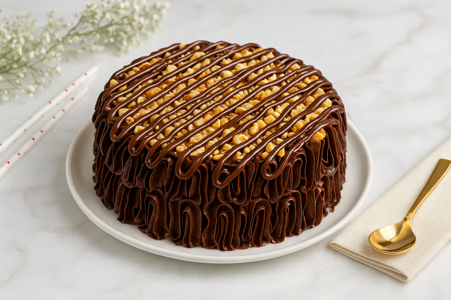 Belgium Hazelnut Cake